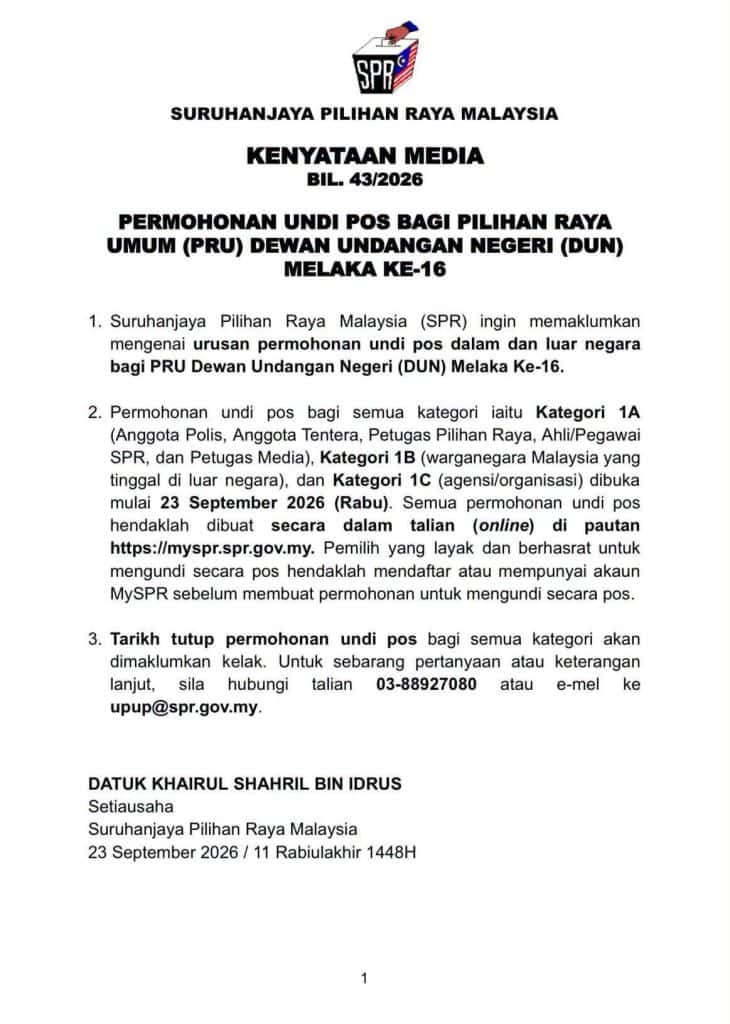 prn melaka