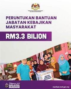 Bantuan JKM Naik 1