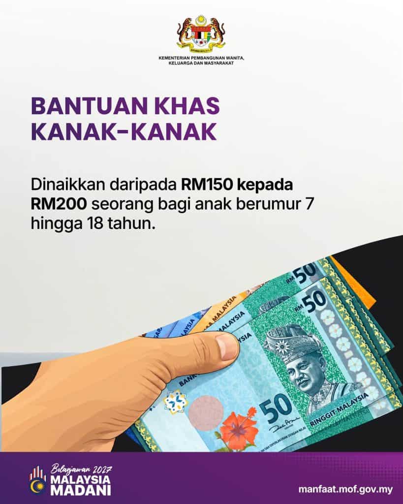 Bantuan JKM Naik Mulai 2027: Senarai Insentif & Kadar Bayaran