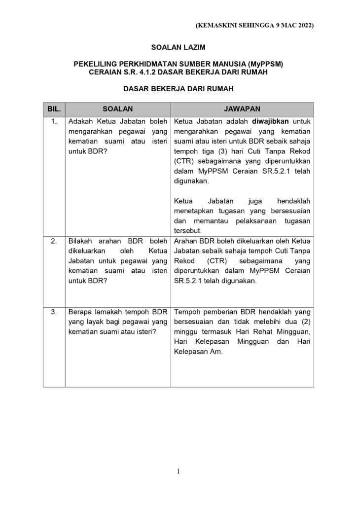 Kemudahan Penjawat Awam