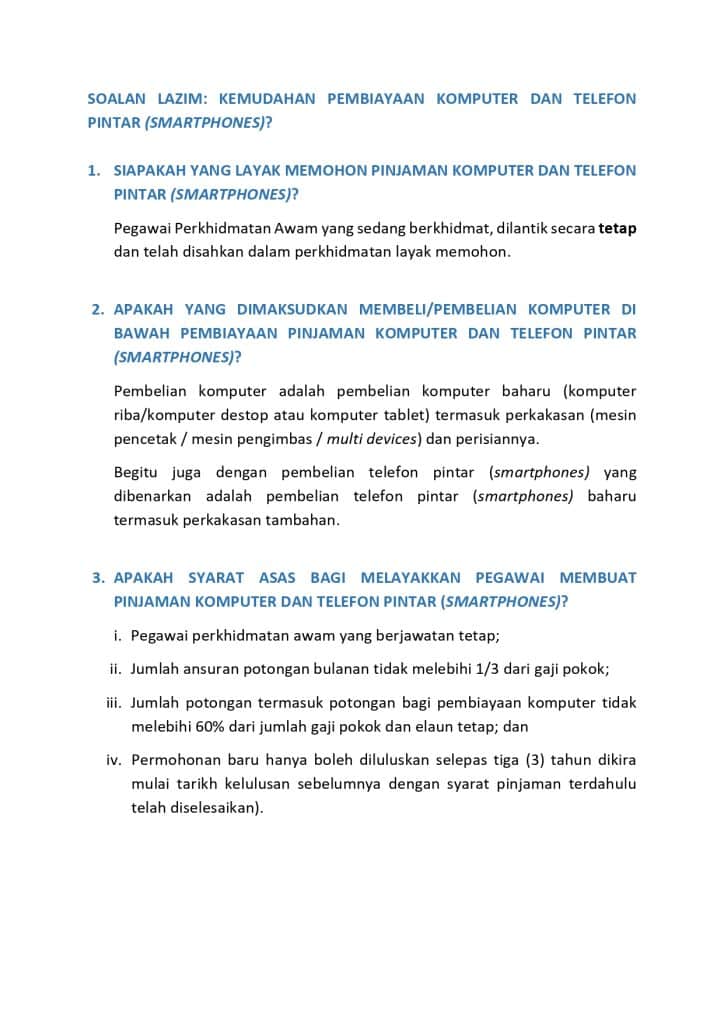 Kemudahan Penjawat Awam yang Ramai Tak Tahu