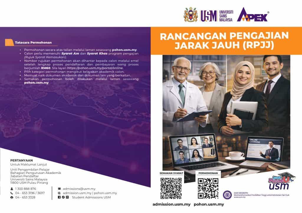 Senarai Pengajian Jarak Jauh Di Universiti Awam Malaysia
