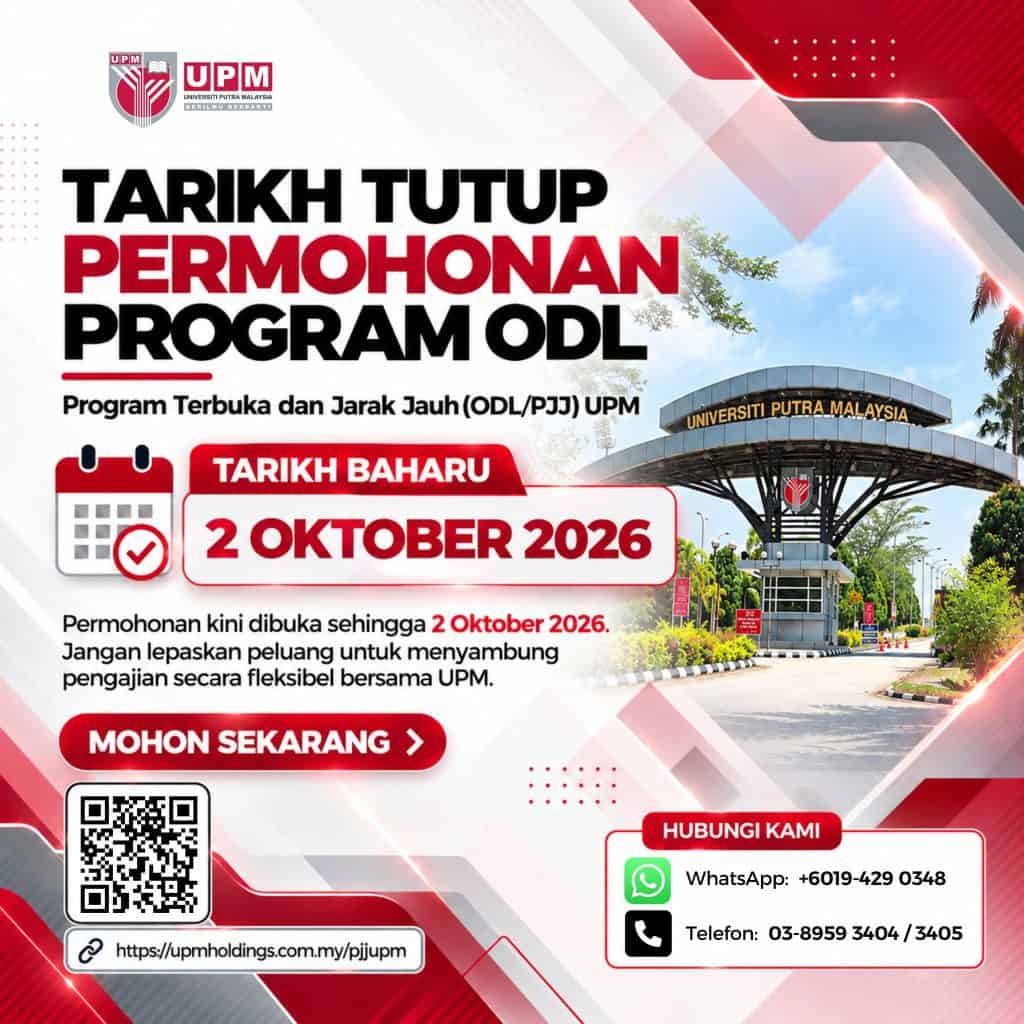 Pengajian Jarak Jauh Di Universiti Awam Malaysia - Senarai Universiti, Syarat & Cara Mohon