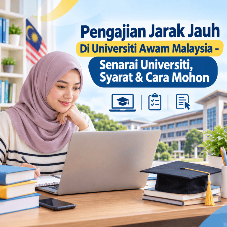 Soalan Lazim Pengajian Jarak Jauh Di Universiti Awam Malaysia