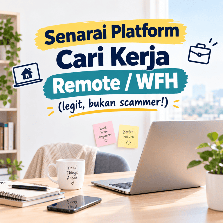 Senarai Platform Cari Kerja Remote WFH