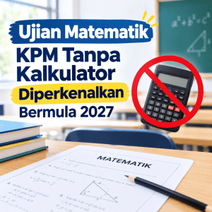 Ujian Matematik KPM Tanpa Kalkulator Diperkenalkan untuk Pelajar Tingkatan 1 2027