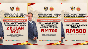bonus penjawat awam sarawak