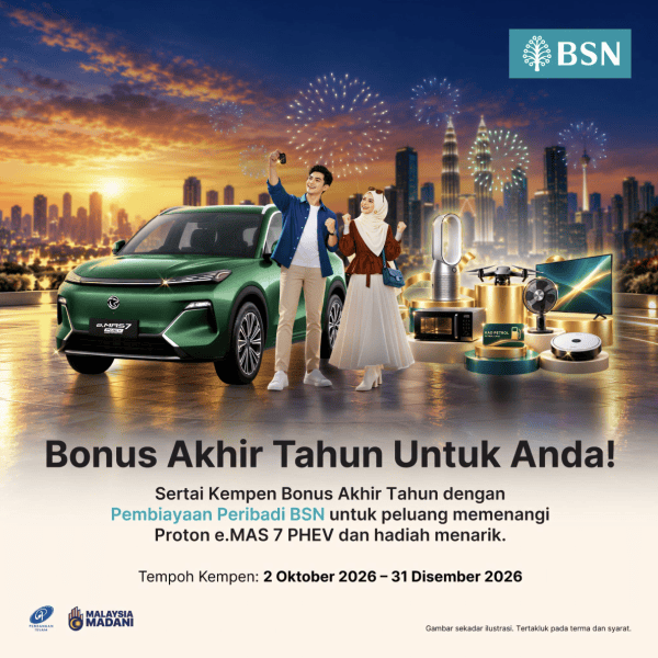 BSN Perkenal 2 Kempen Pembiayaan Peribadi Menarik untuk Guru Penjawat Awam dan Profesional (2 Okt - 31 Dis 2026)