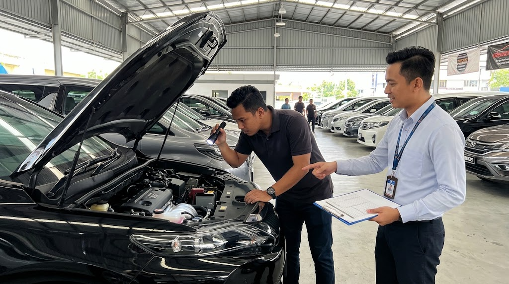 kos kereta recond