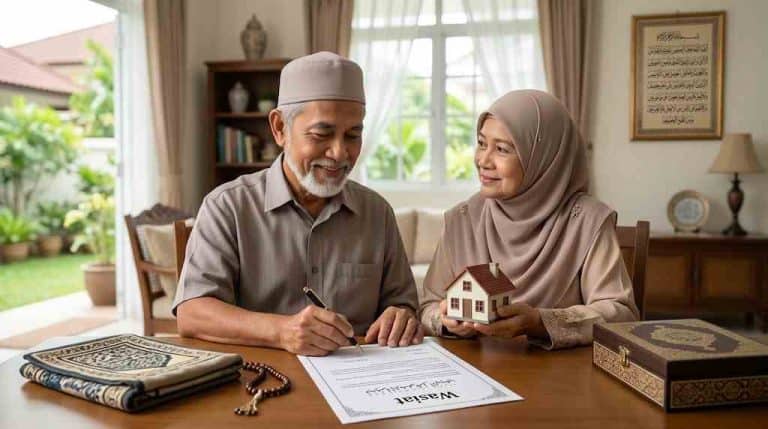 wasiat rumah masih ada loan